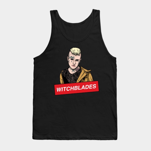 Lil Peep Witchblades Tank Top by Hiro Fiction